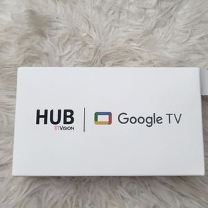New in box- Google tv hub box with remote smart house